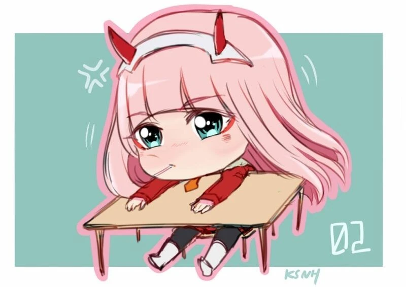 chibi zero two 14