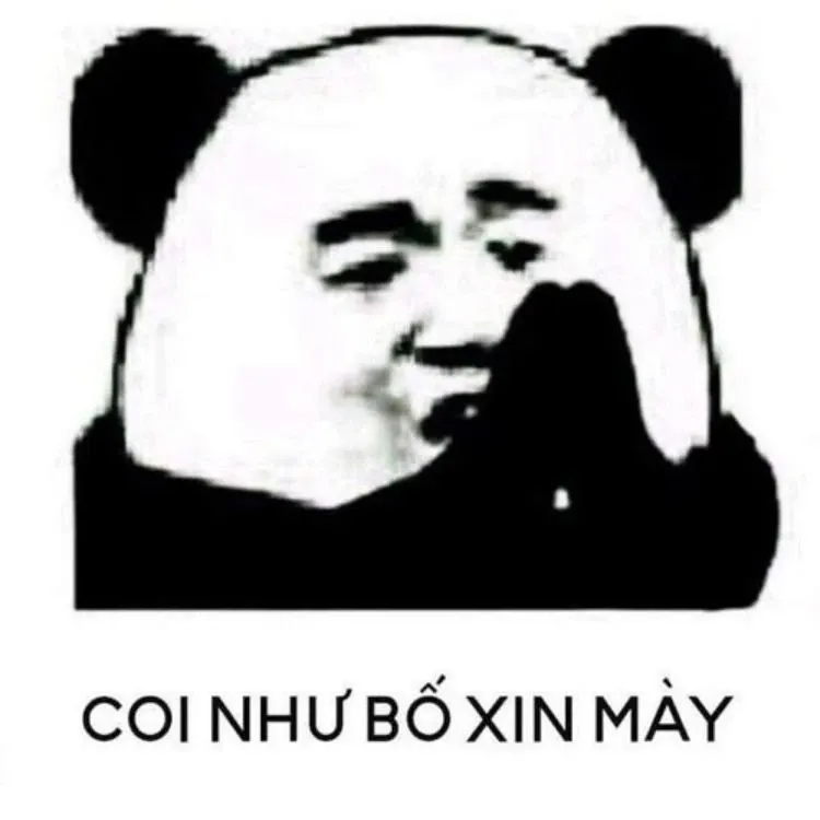 Gấu trúc meme 01