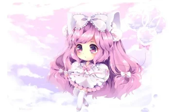 Khám phá ngay 66+ hình ảnh chibi nữ cute màu hồng đẹp nhất