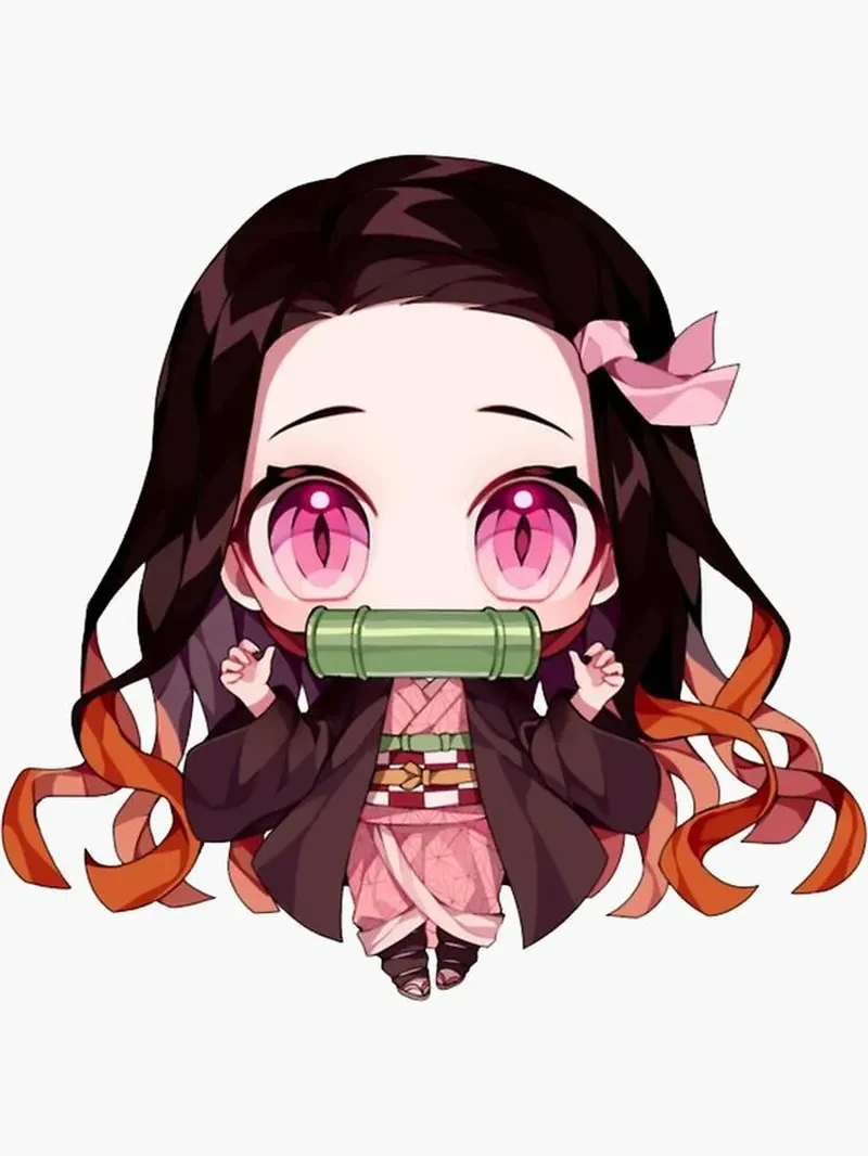 hình ảnh nezuko chibi 02