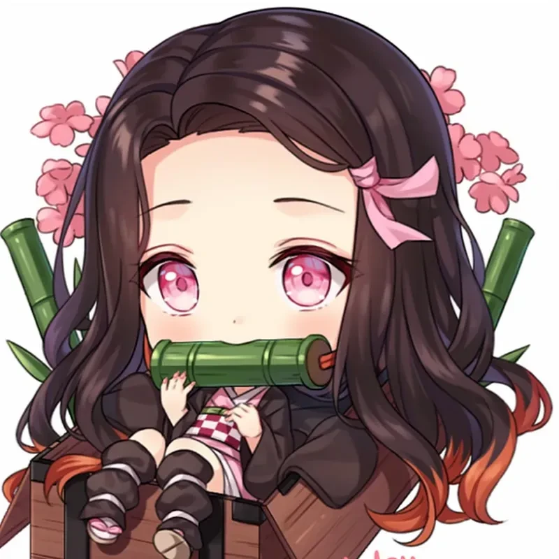 hình ảnh nezuko chibi 06