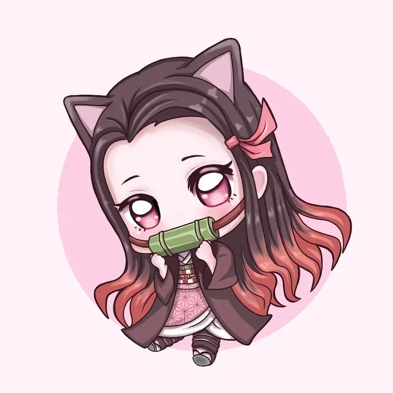 hình ảnh nezuko chibi 07