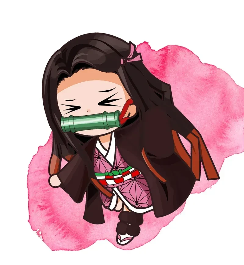 hình ảnh nezuko chibi 10