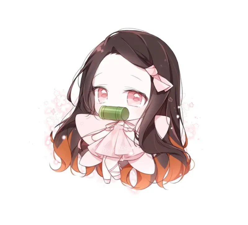 hình ảnh nezuko chibi 13