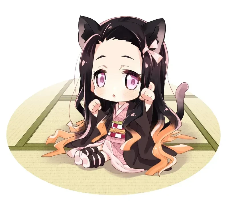 hình ảnh nezuko chibi 14