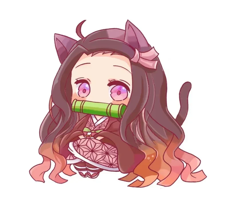 hình ảnh nezuko chibi 16