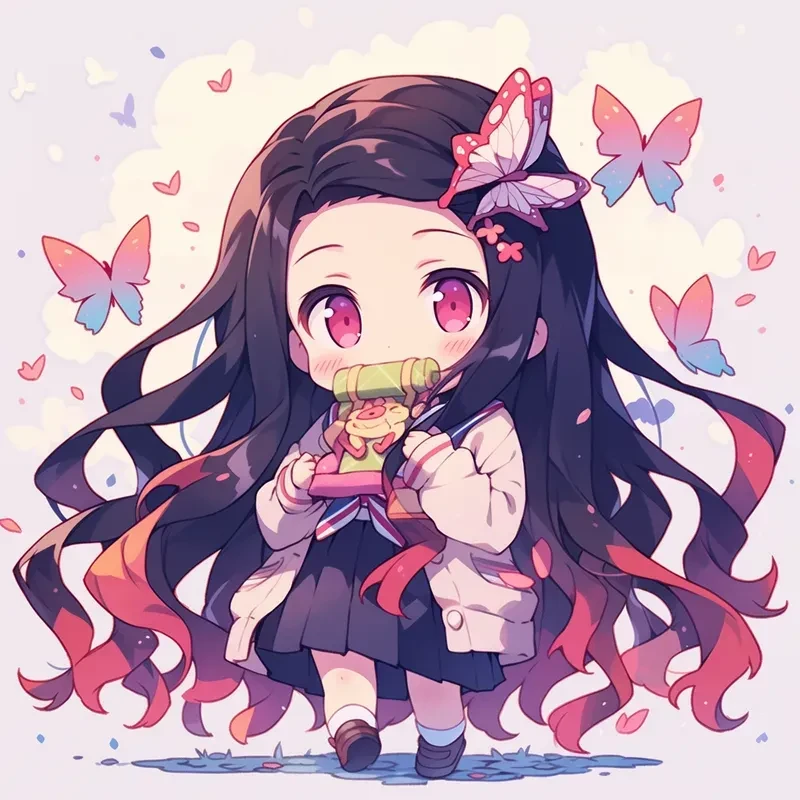 hình ảnh nezuko chibi 18