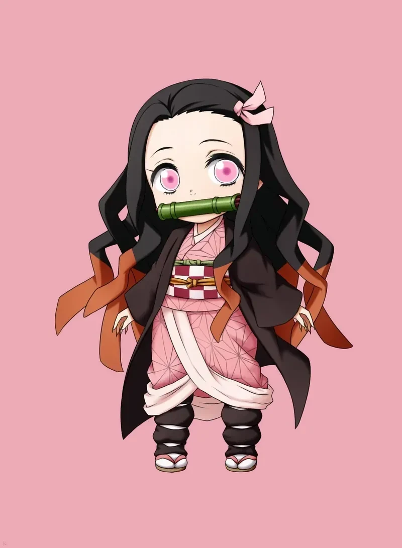 hình ảnh nezuko chibi 19