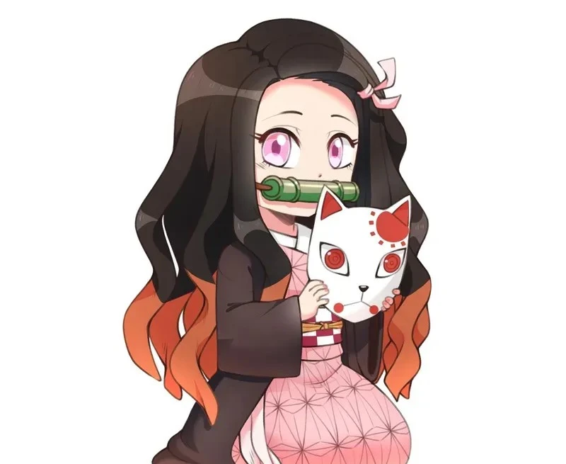 hình ảnh nezuko chibi 20