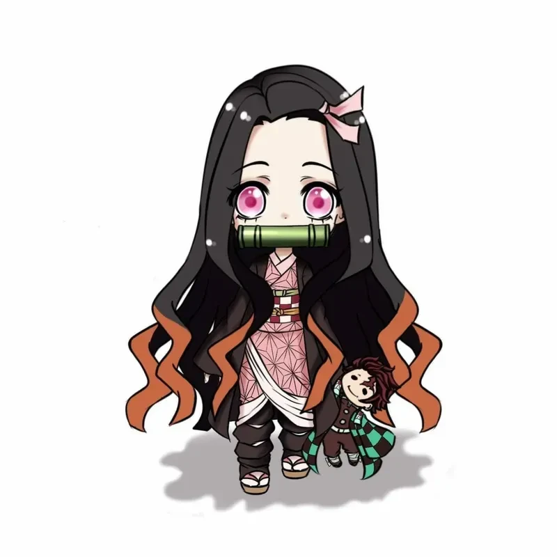 hình ảnh nezuko chibi 22