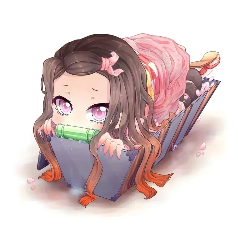 hình ảnh nezuko chibi 30