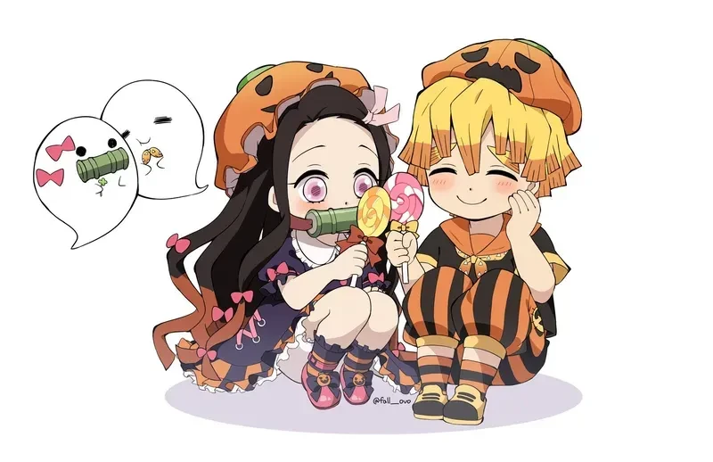 hình ảnh nezuko chibi 31