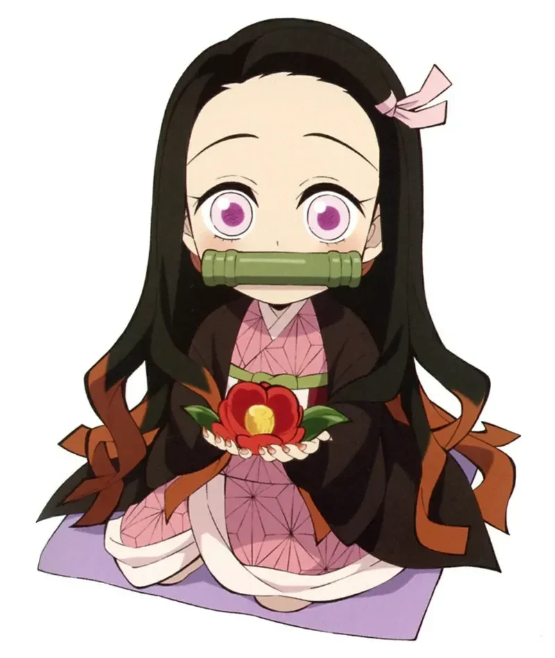 hình ảnh nezuko chibi 34