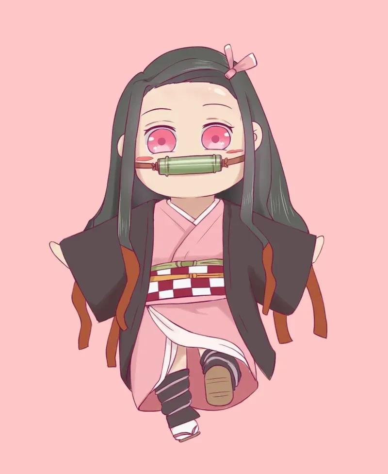 hình ảnh nezuko chibi 35