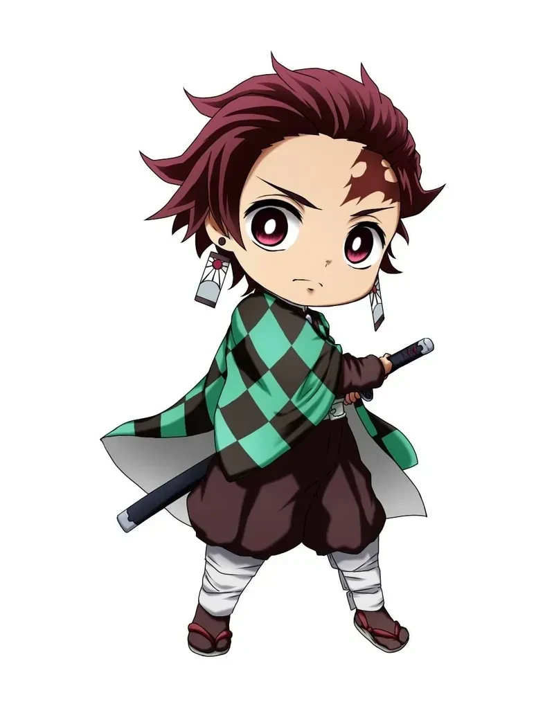 hình ảnh tanjiro chibi 07