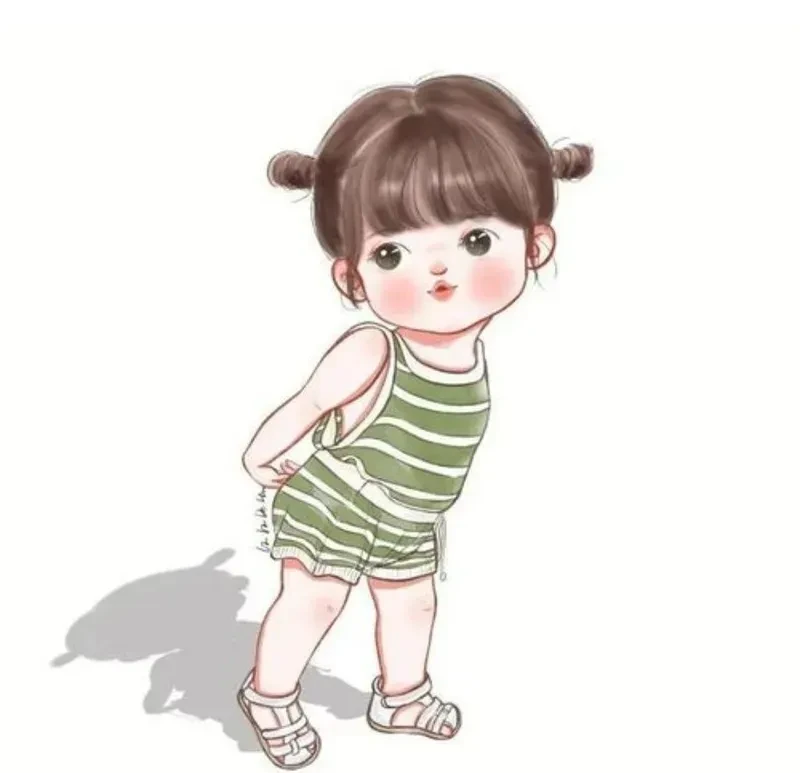 hình chibi em bé dễ thương 18