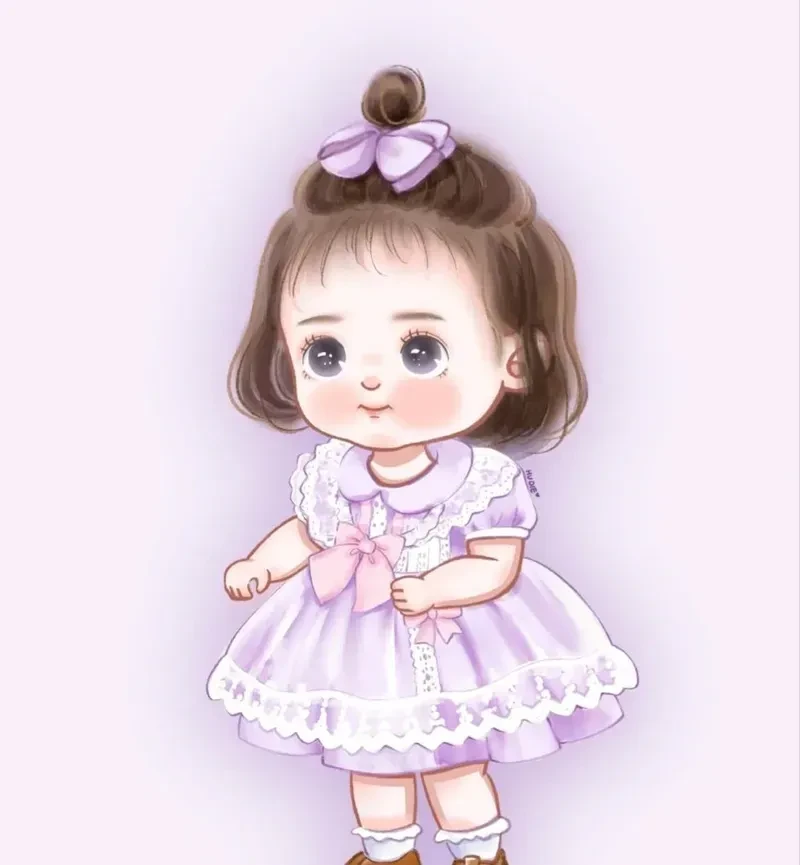 hình chibi em bé dễ thương 35