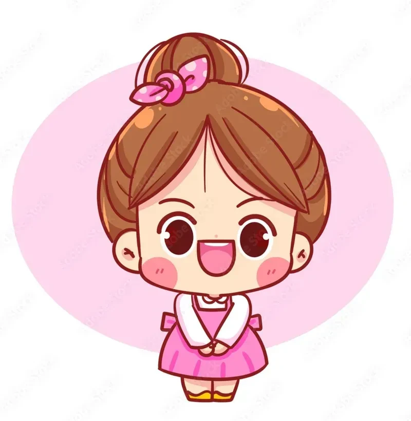 hình chibi em bé dễ thương 43