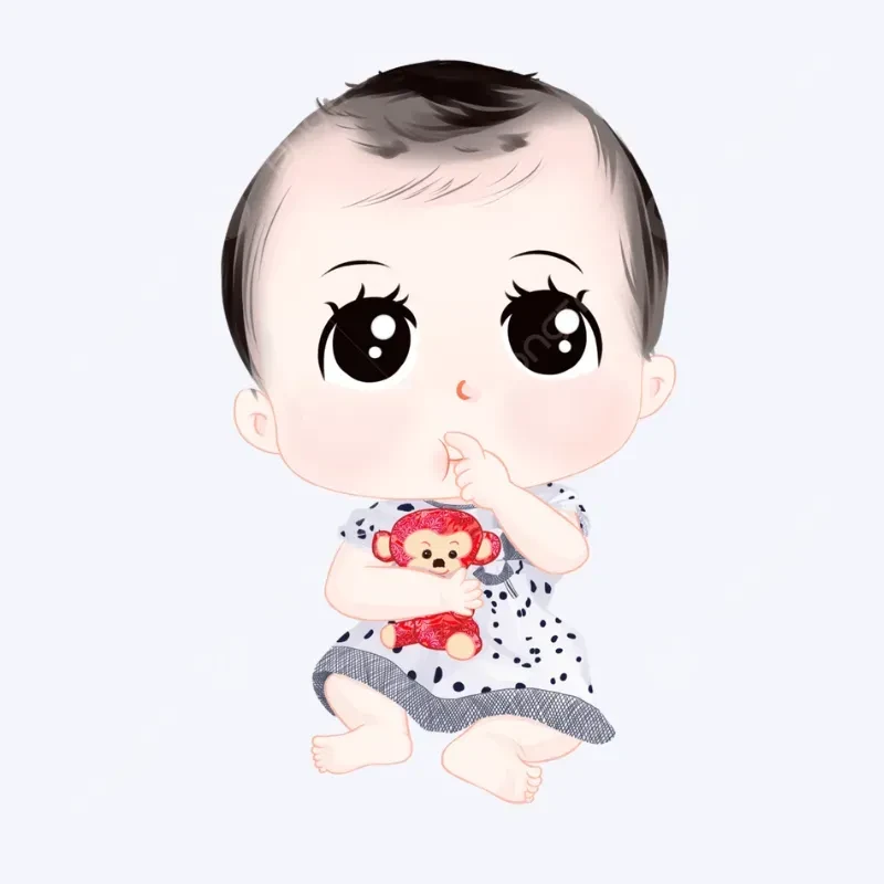 hình chibi em bé dễ thương 45