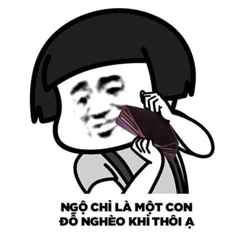 Meme hết tiền 28