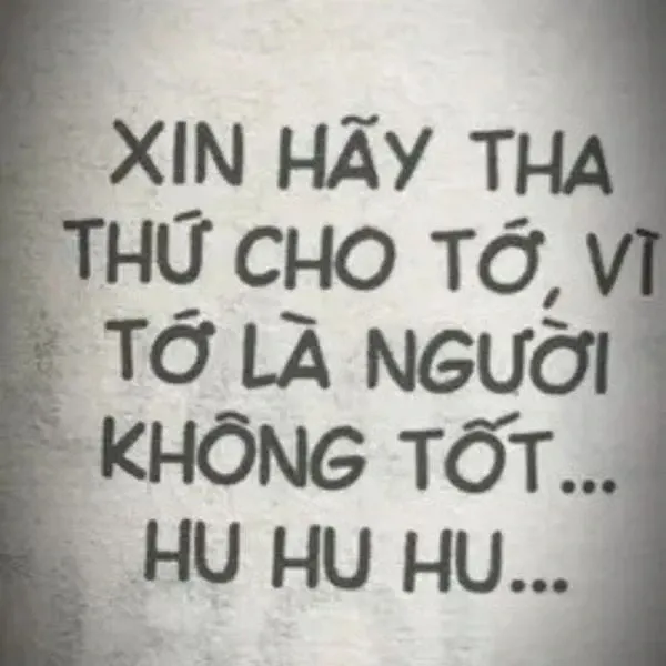 Meme xin lỗi 09