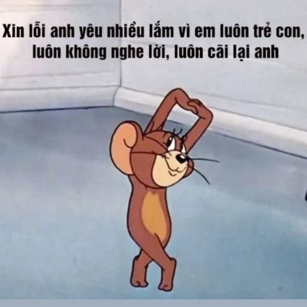 Meme xin lỗi 10