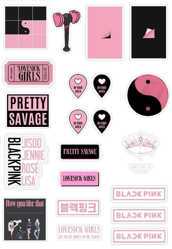 sticker blackpink 10