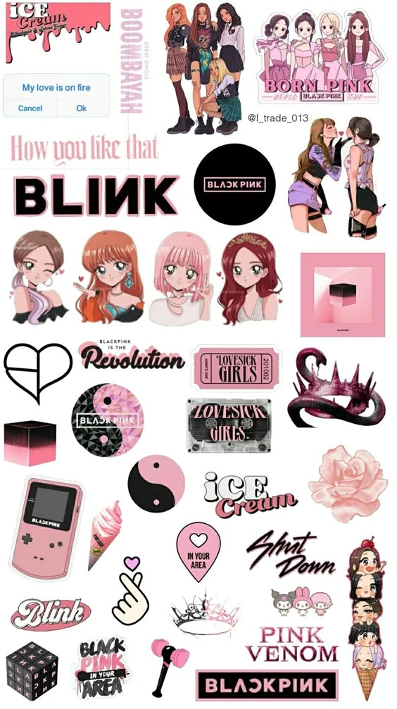 sticker blackpink 15