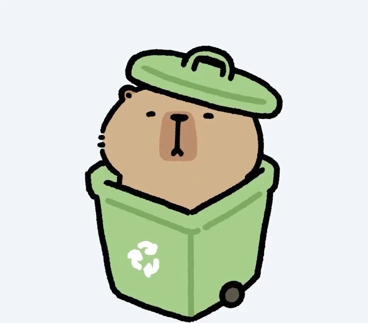 sticker capybara 23