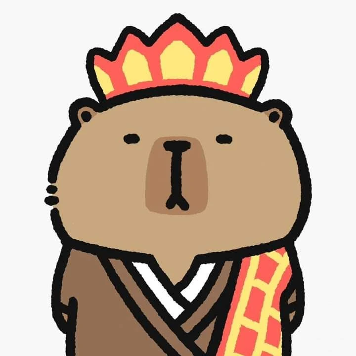 sticker capybara 37