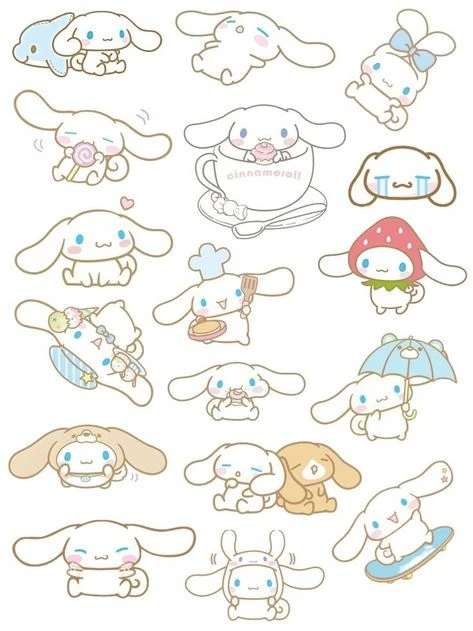 sticker cinnamoroll 33