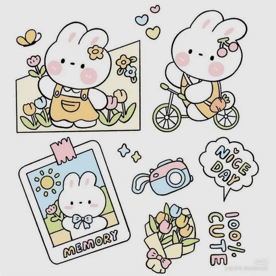 sticker dễ thương 07