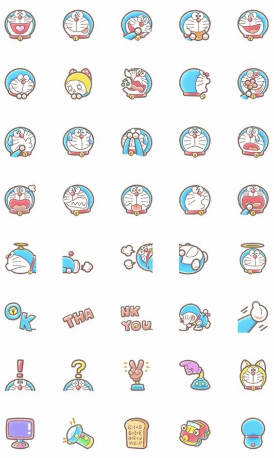 sticker doraemon 06