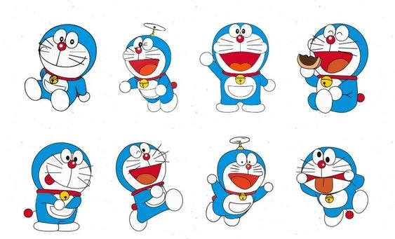 sticker doraemon 12