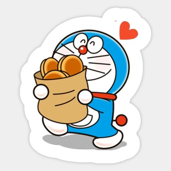 sticker doraemon 14