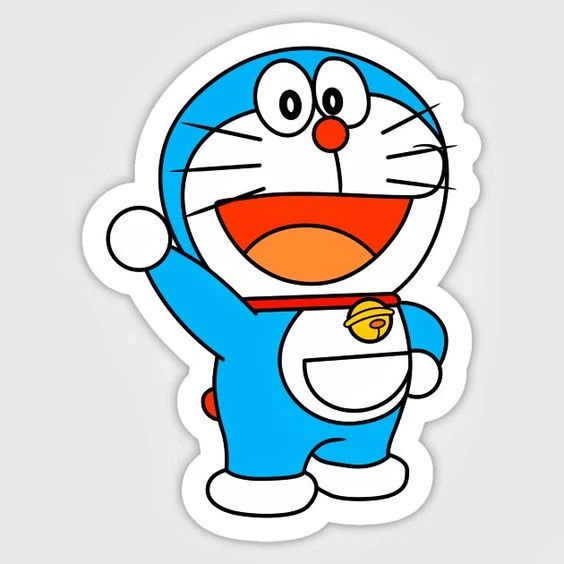 sticker doraemon 16