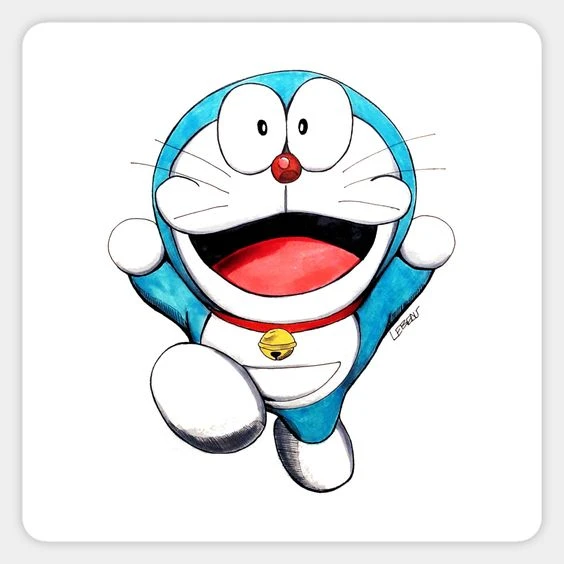 sticker doraemon 17