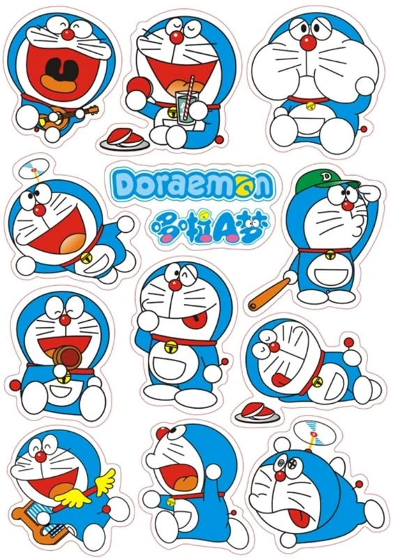 sticker doraemon 35