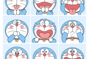 Chiêm ngưỡng bộ sưu tập hình ảnh sticker Doraemon tuyệt đẹp