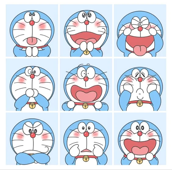 sticker doraemon 37