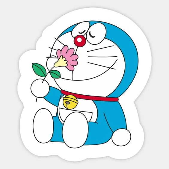 sticker doraemon 44