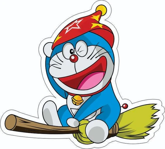 sticker doraemon 45