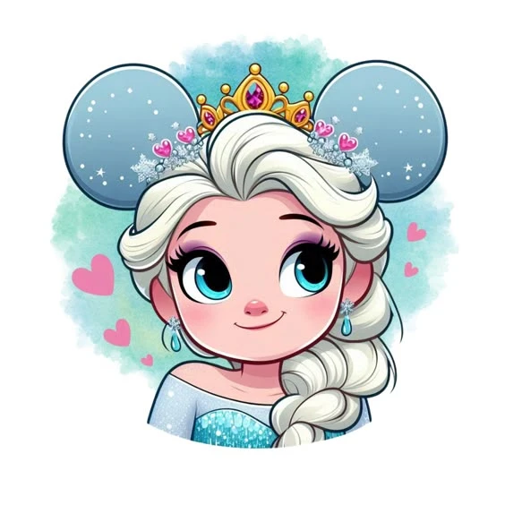 sticker elsa 07