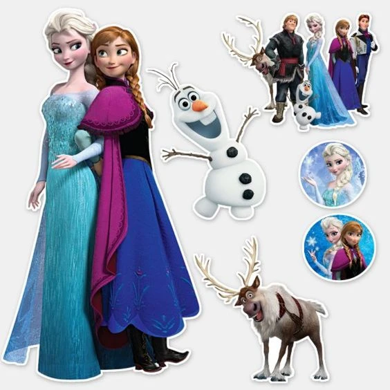 sticker elsa 12