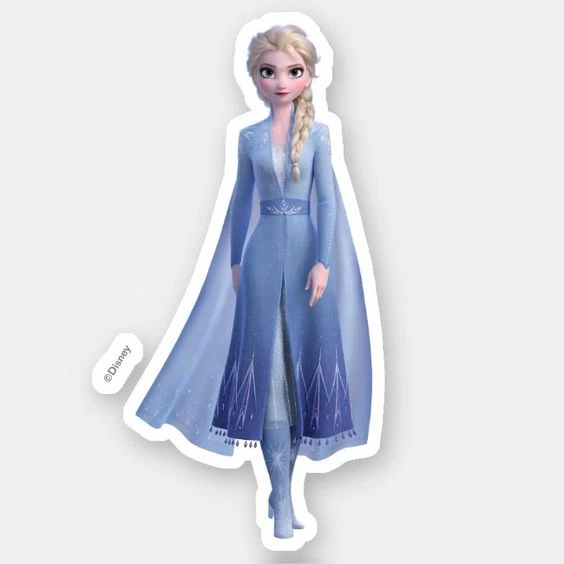 sticker elsa 16