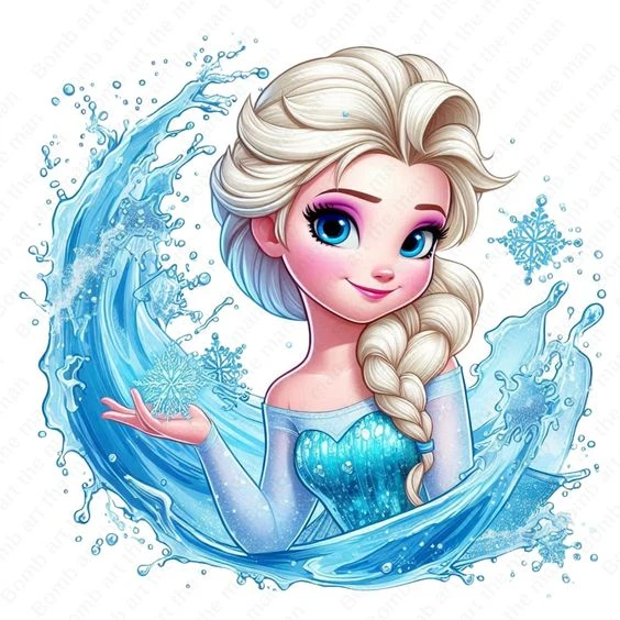 sticker elsa 35