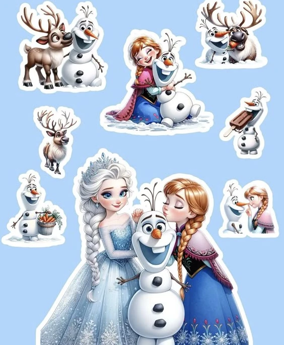 sticker elsa 38