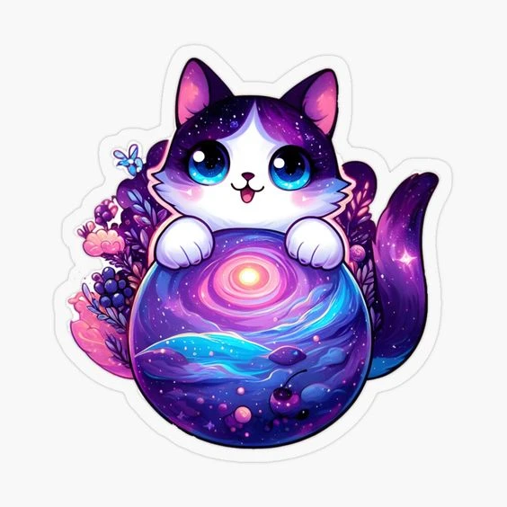 sticker galaxy 03