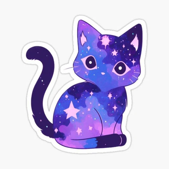 sticker galaxy 06