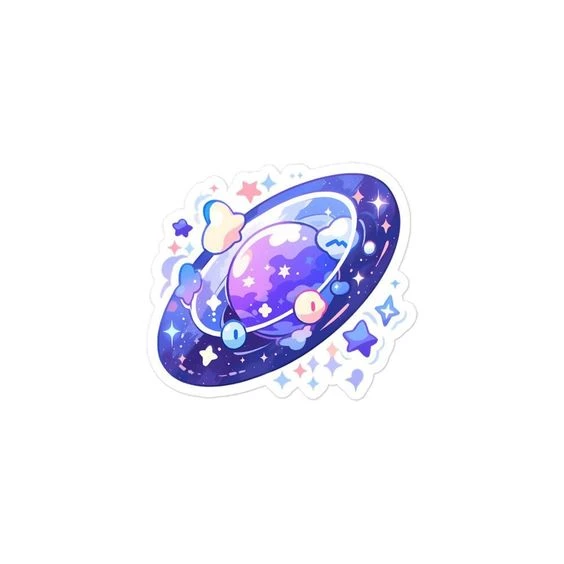 sticker galaxy 07